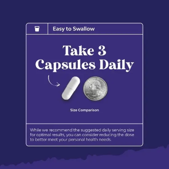 Magnesium Sleeplex Capsules, High Absorption Supplement with Magnesium Threonate, L-Theanine & Apigenin for Calming Sleep, Nature's Craft, 90ct image {3}