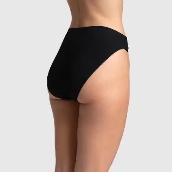 Slick Chicks Women's 2pk Adaptive High-Waisted Briefs - Black/Beige image {5}