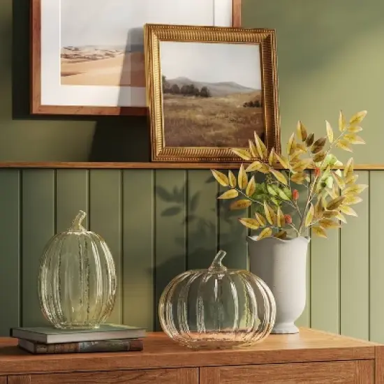 Glass Pumpkin Champagne - Threshold&trade; image {1}