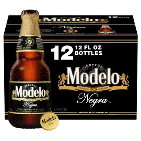 Modelo Negra Beer - 12pk/12 fl oz Bottles image {10}