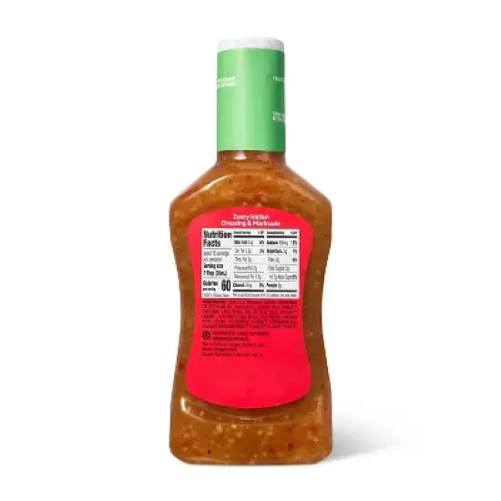 Zesty Italian Dressing & Marinade - 16fl oz - Market Pantry&trade; image {1}