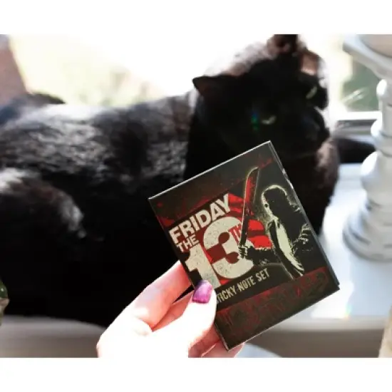 Silver Buffalo Friday the 13th Sticky Note and Sticky Tab Box Set image {2}