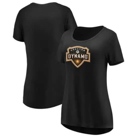 MLS Houston Dynamo Women's Short Sleeve Scoop Neck T-Shirt image {2}