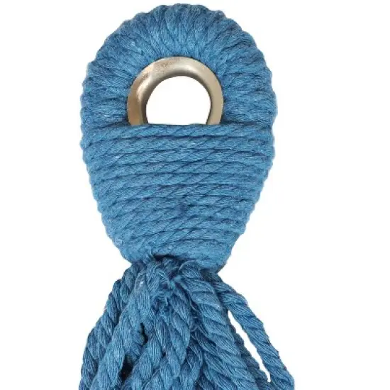 Sunnydaze Large Double Brazilian Hammock with Stand and Carrying Case - 400 lb Weight Capacity image {6}