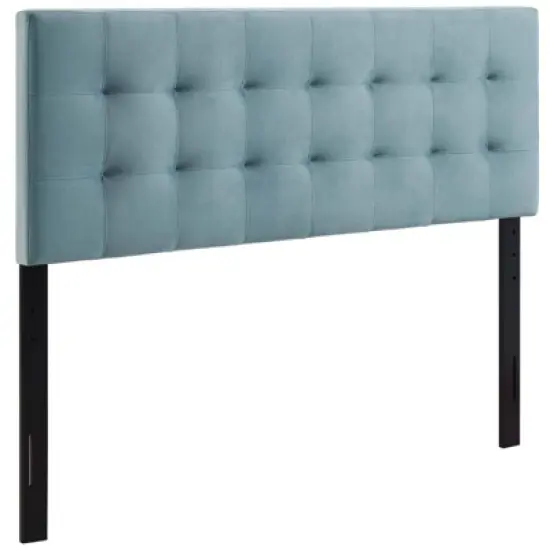 Lily Biscuit Tufted Full Performance Velvet Headboard - Modway image {7}