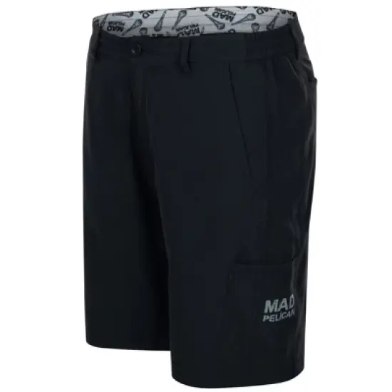 Mad Pelican Welcome Aboard Donnie's Walking Shorts - Black image {1}