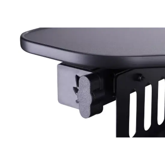 Basic Height Adjustable Sit to Stand Desk Computer Riser - Rocelco image {8}