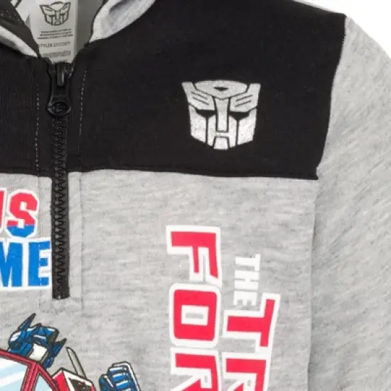 Transformers Optimus Prime Bumblebee Megatron Fleece Pullover Hoodie Toddler image {5}