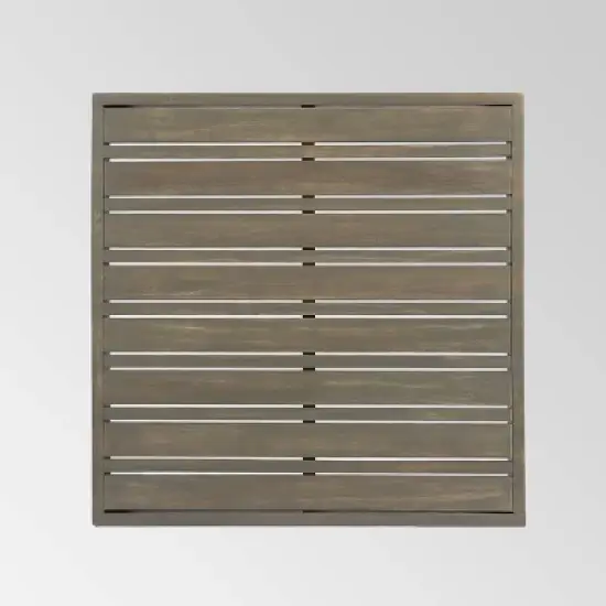 Brava 4pc Wood Patio Chat Set w/ Cushions - White - Christopher Knight Home image {5}