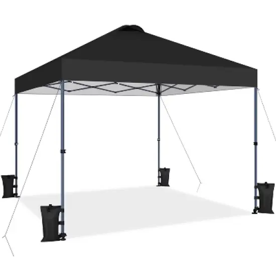 Yaheetech 10x10 Pop Up Canopy with One Push Setup image {2}