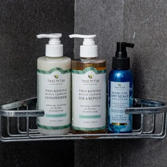 Tree To Tub Dry Scalp Spray - Intensive Scalp Moisturizer for Men & Women, Tea Tree Leave in Moisturizer for Dry Scalp, Flaky Buildup & Excess Oil image {9}