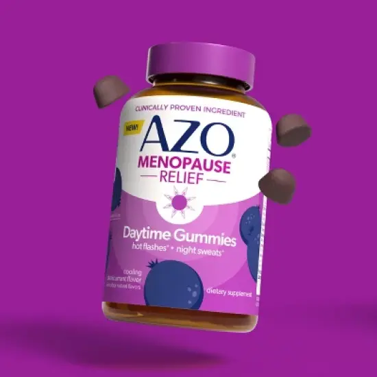 AZO Menopause Relief - Daytime Menopause Vegan Gummies - 30ct image {1}