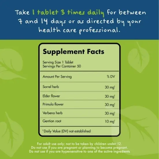 Bionorica Sinupret Adult Strength Sinus - Immune Support Supplement - All Natural - Herbal Nasal Passage & Immunity Boost image {14}