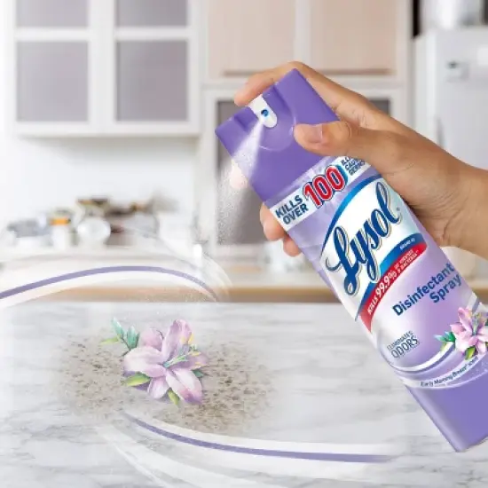 Lysol Early Morning Breeze Disinfectant Spray - 19oz/2ct image {2}