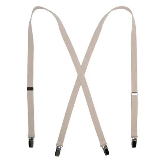 CTM Elastic .75 Inch Wide Undergarment Clip-End Suspenders image {3}