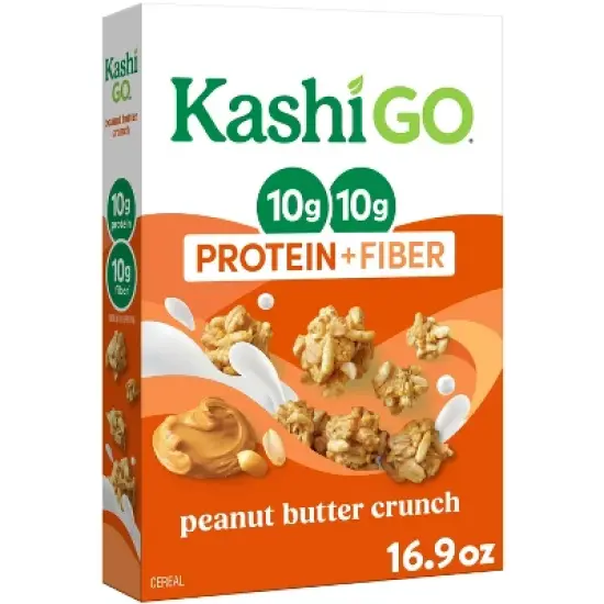 Kashi Go Peanut Butter Crunch Breakfast Cereal - 16.9oz image {13}