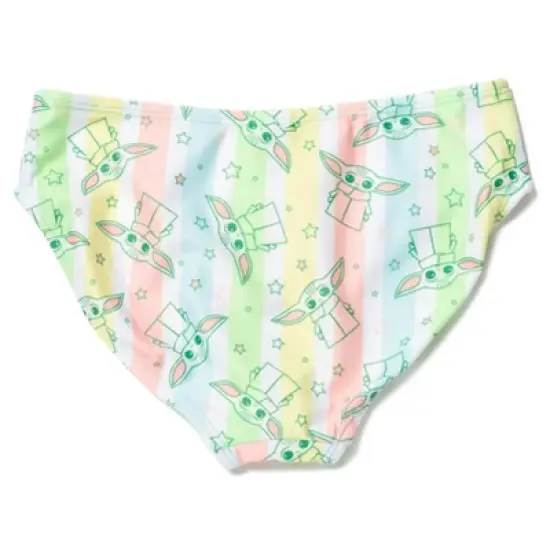 Star Wars The Child Girls Rash Guard and Bikini Bottom Little Kid to Big Kid  image {3}