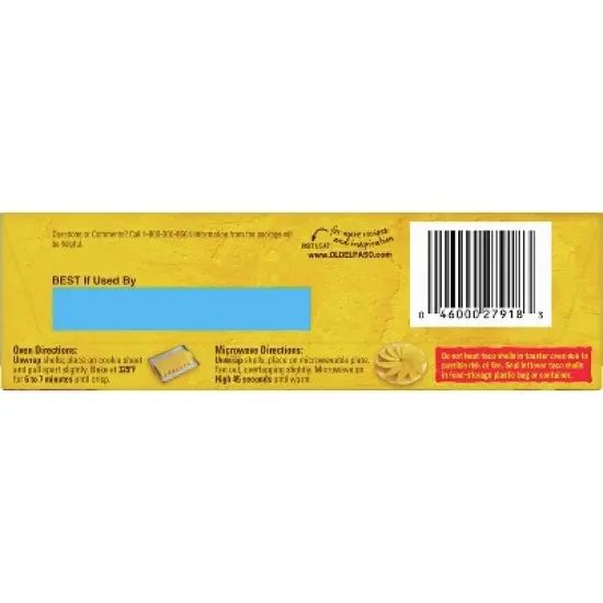 Old El Paso Gluten Free Vegan Stand 'n Stuff Yellow Corn Taco Shells - 4.7oz/10ct image {9}