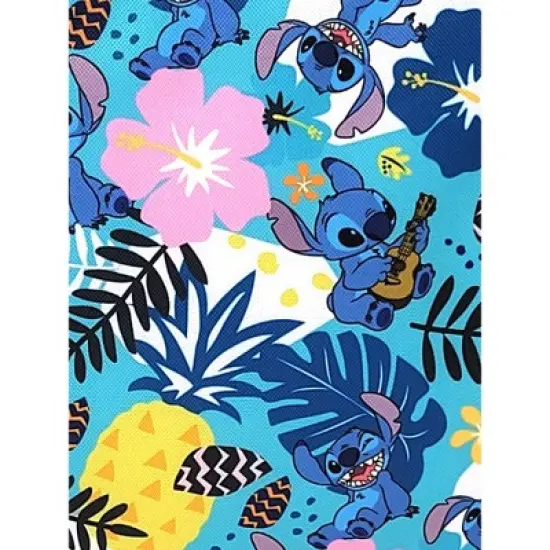 Disney Stitch all over print, bottom drop Lunch Bag for Kids age 3+, Unisex image {5}