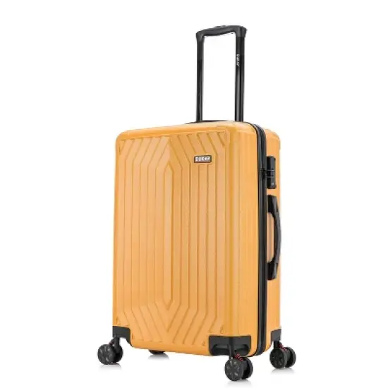 DUKAP STRATOS Lightweight Hardside Medium Checked Spinner Suitcase image {8}