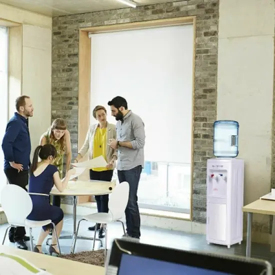 Costway Water Dispenser 5 Gallon Bottle Load Electric Primo Home 33 Inch image {2}