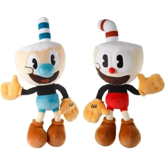 Mighty Mojo Cuphead Plush Toy - 15 Inches Super Soft and Huggable Stuffed Doll image {5}