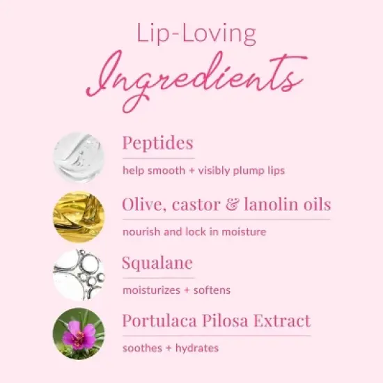 DHC Color Lip Cream Moisturizing Balm - Pink - 0.05oz image {6}