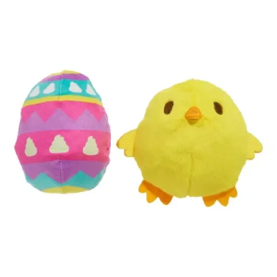 BARK Easter Chickie Poo Dog Animal Ball Toy - 2pc image {6}