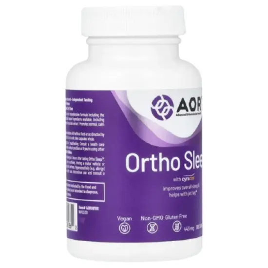 Advanced Orthomolecular Research AOR Ortho Sleep&trade; with Cyracos, 60 Capsules image {3}