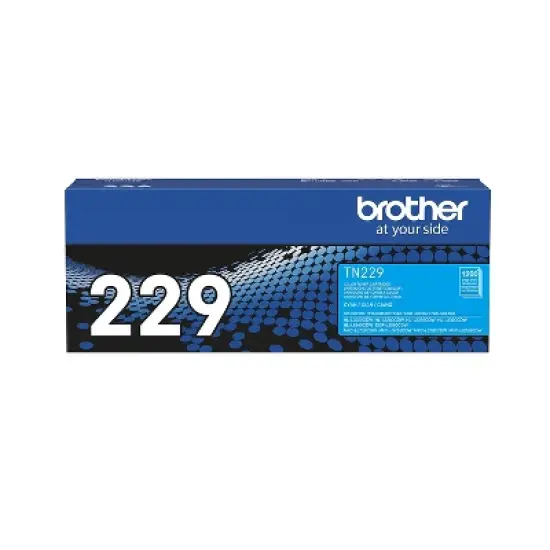 Brother TN229 Cyan Standard Yield Toner Cartridge (TN229C) print up to 1200 pages image {9}