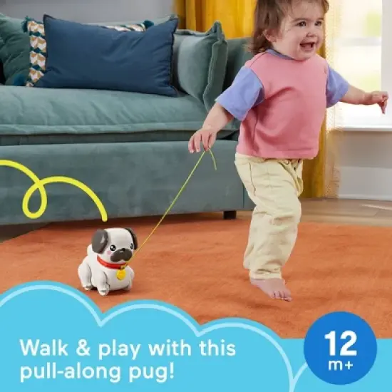 Fisher-Price Walk-the-Pup Pug image {1}