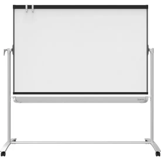 Quartet - Magnetic Mobile Presentation Easel - White Painted Steel Surface image {1}