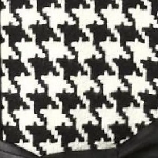 Jessica London Women&rsquo;s Plus Size Faux Leather Trimmed Wool Jacket image {2}