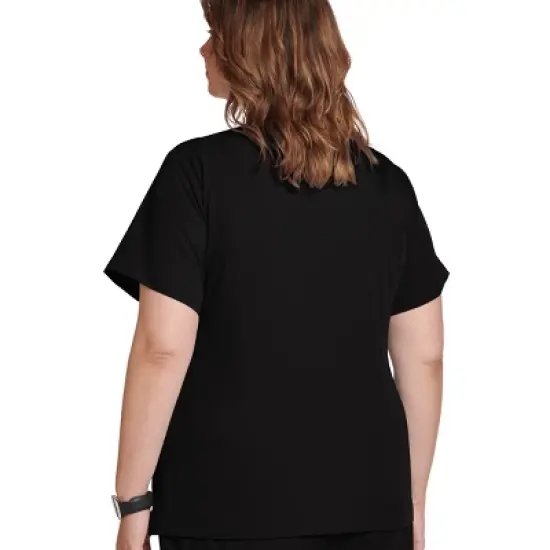 Jockey Women's Mock Wrap Scrub Top image {6}