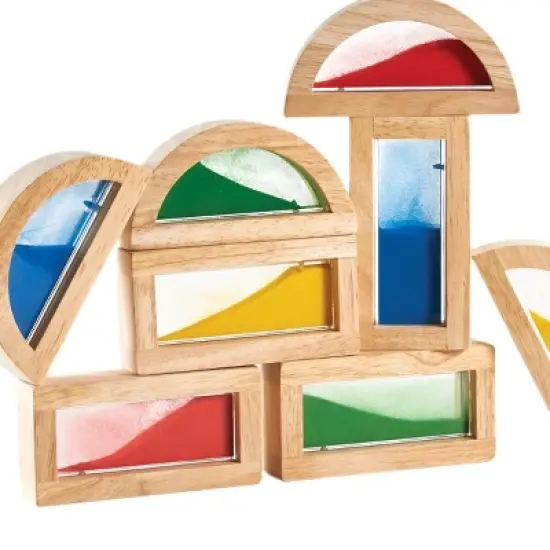 Guidecraft Sand Blocks - 8 Piece Set image {2}