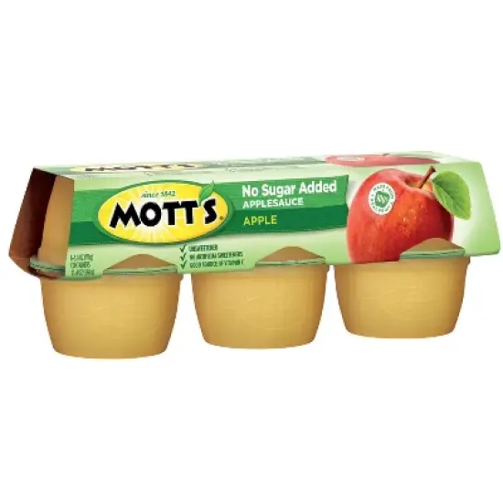 Mott's Unsweetened Applesauce Cups - 23.4oz/6ct image {14}