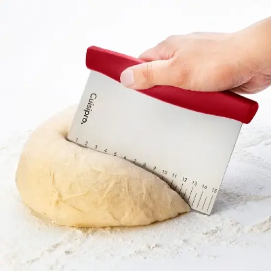 Cuisipro Dough Cutter & Scraper, Red image {2}