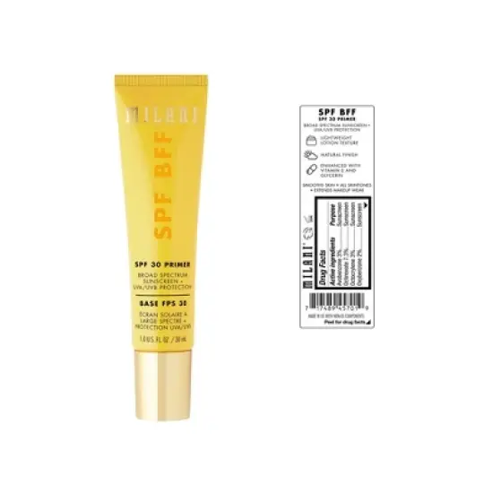 Milani Face Primer with SPF 30 - BFF 120 - 1 fl oz image {2}