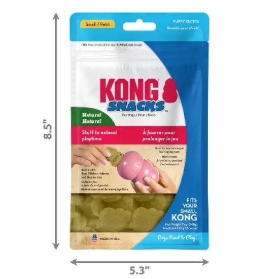 KONG Snacks Chicken Puppy Dog Treats - 7oz image {2}