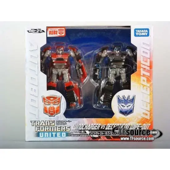 UN-27 Windcharger and Decepticon Wipeout Set | Transformers United Action figures image {1}