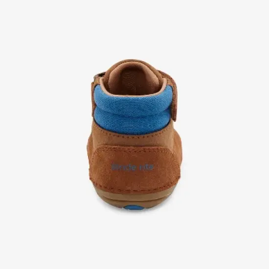 Stride Rite Russel Kid's Leather First Walker Boot image {2}