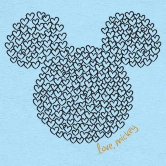 Infant's Mickey & Friends Love Mousey Logo Onesie image {1}