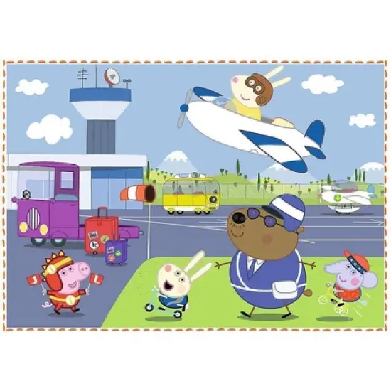 Trefl Peppa Pig 4 in 1 Jigsaw Puzzle - 71pc image {3}