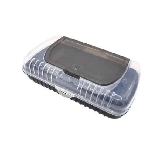 Pep Rally Lid Polypropylene Pencil Cases Solid Black (61746)) image {2}