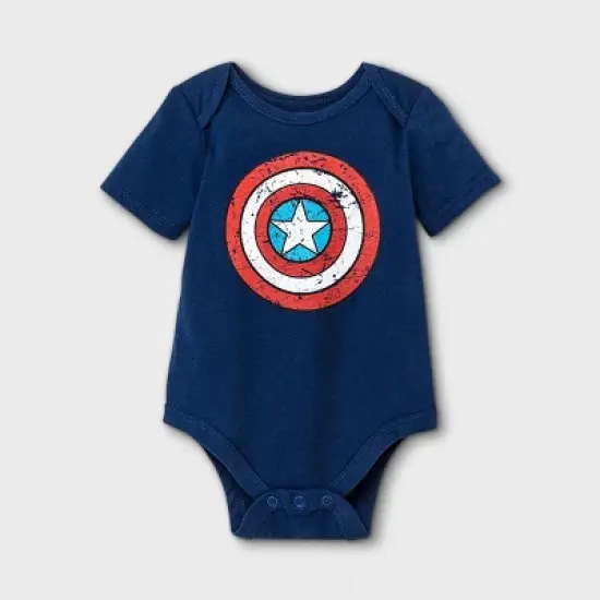 Baby Boys' 3pc Marvel Top & Bottom Set - Blue image {4}