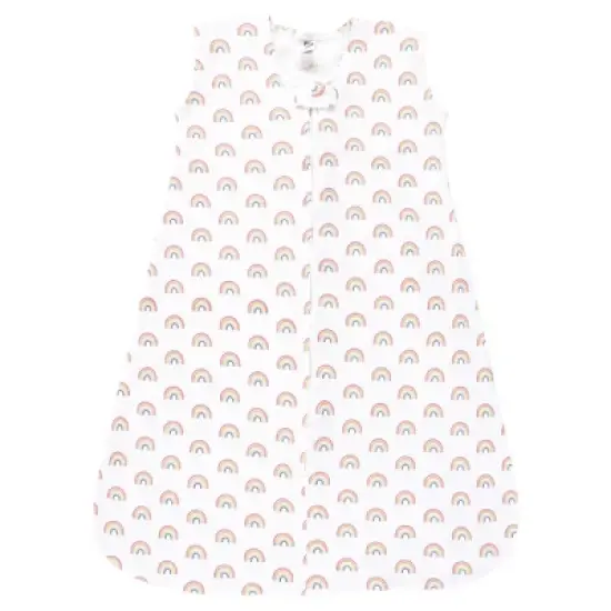 Hudson Baby Infant Girl Thermal Sleeveless Sleeping Bag 2pk, Creative Rainbows image {2}