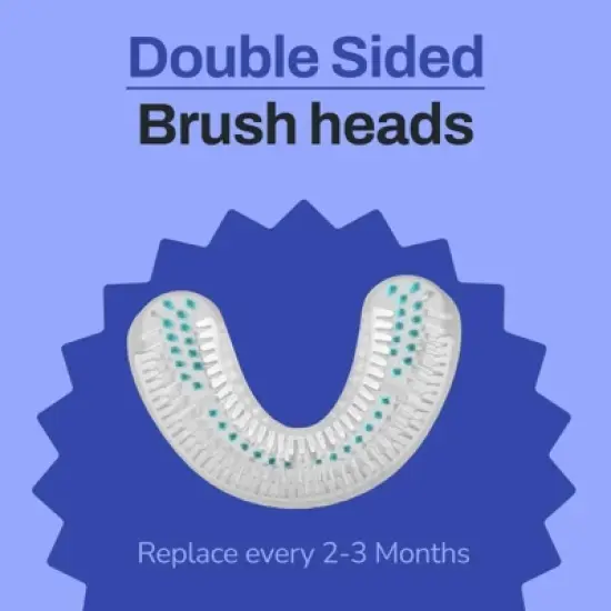 Autobrush Double-Sided Kids' Nylon Toothbrush Head - 3-5 years image {2}