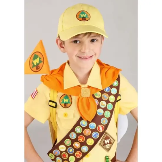 HalloweenCostumes.com Kid's Deluxe Disney UP Russell Halloween Costume | Boy's Wilderness Explorer Adventure Outfit | Disney Costumes for Dress-Up image {5}