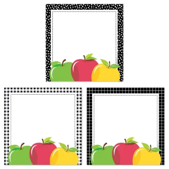 Creative Teaching Press&reg; Apple Time Apple Cards 6" Designer Cut-Outs, Pack of 36 image {2}