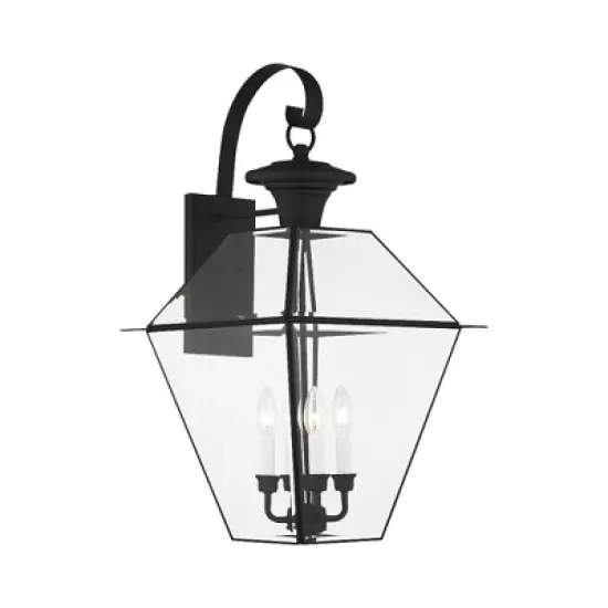 Livex Lighting Westover 4 - Light Wall Light in  Black image {2}